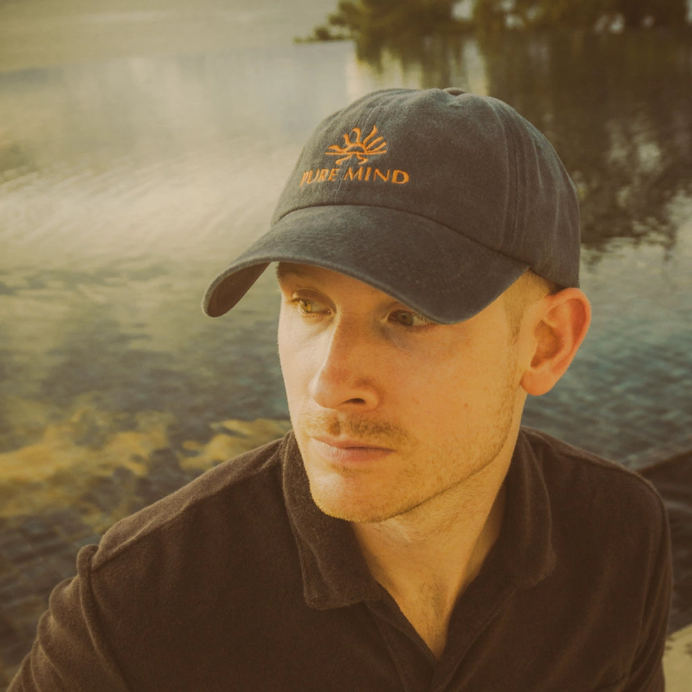 PURE MIND Washed Baseball Cap