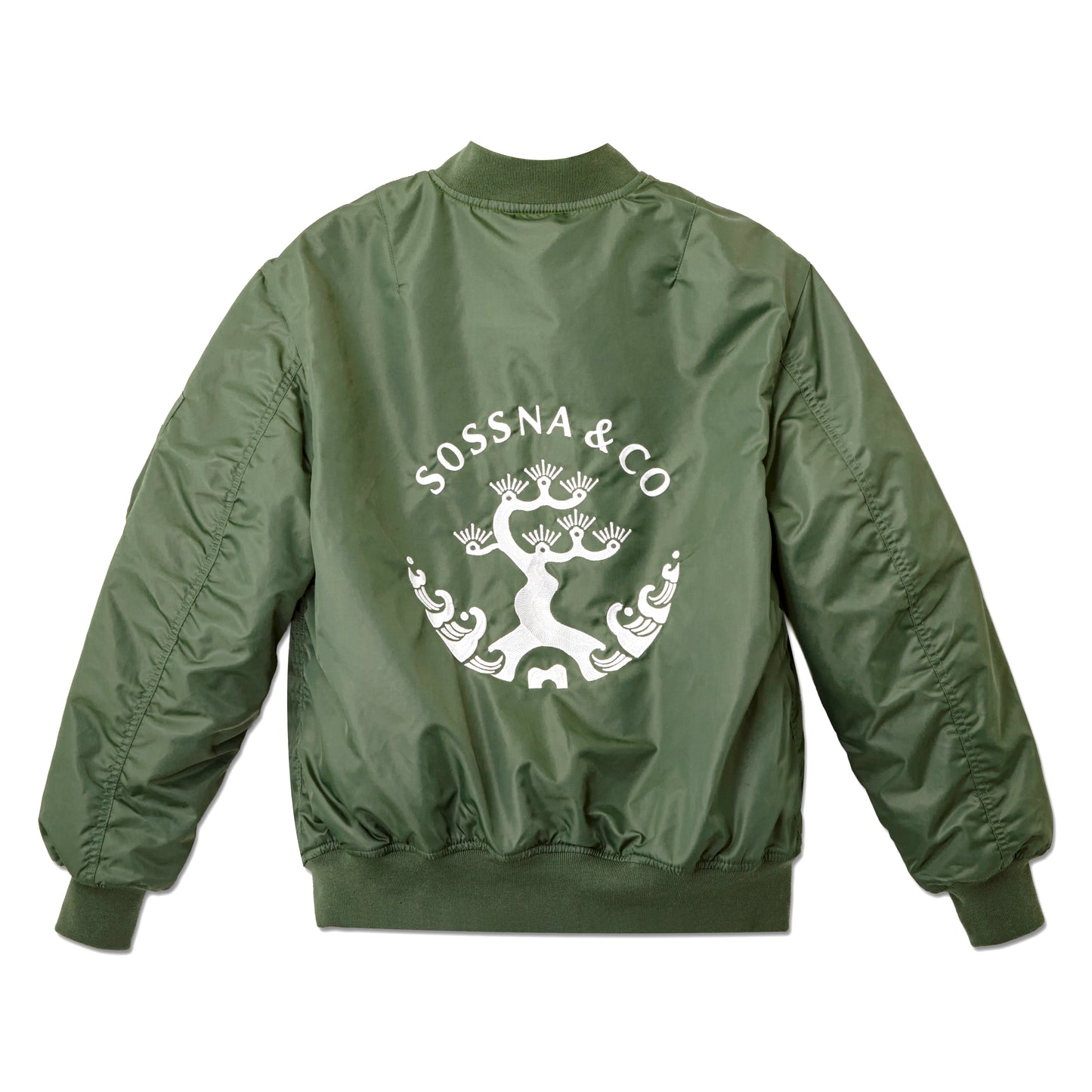 SOSSNA&CO EMBLEM MA-1 Jacket
