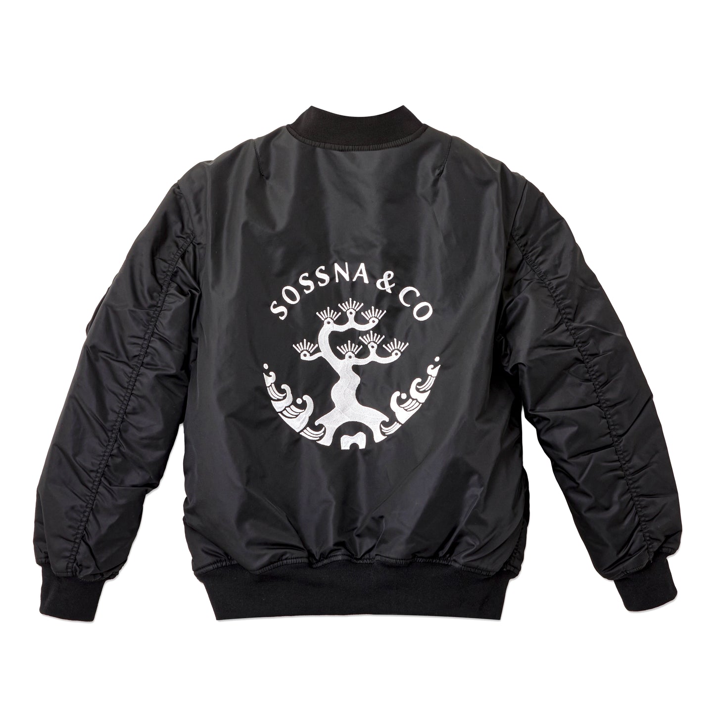 SOSSNA&CO EMBLEM MA-1 Jacket
