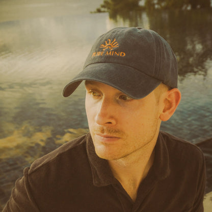 PURE MIND Washed Baseball Cap