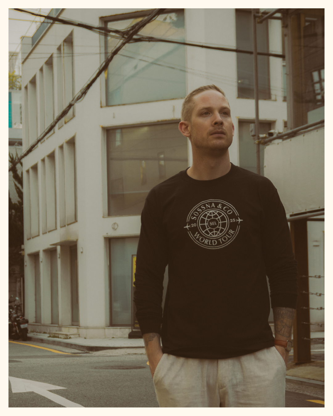 WORLD TOUR KOREA Long Sleeve Tee