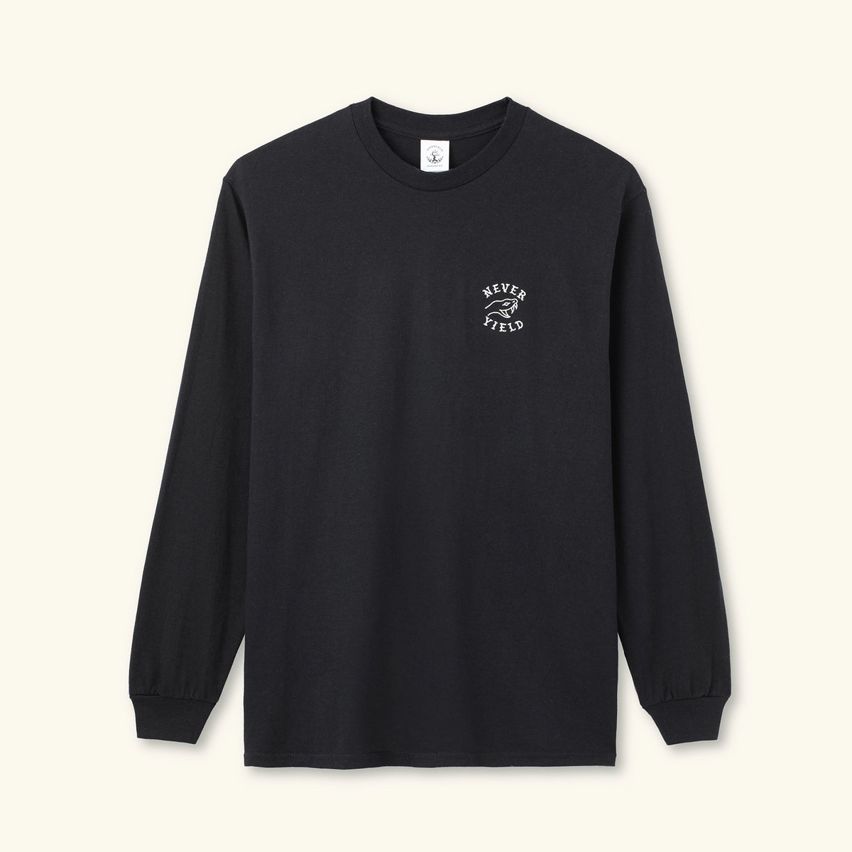 NEVER YIELD Long Sleeve Tee