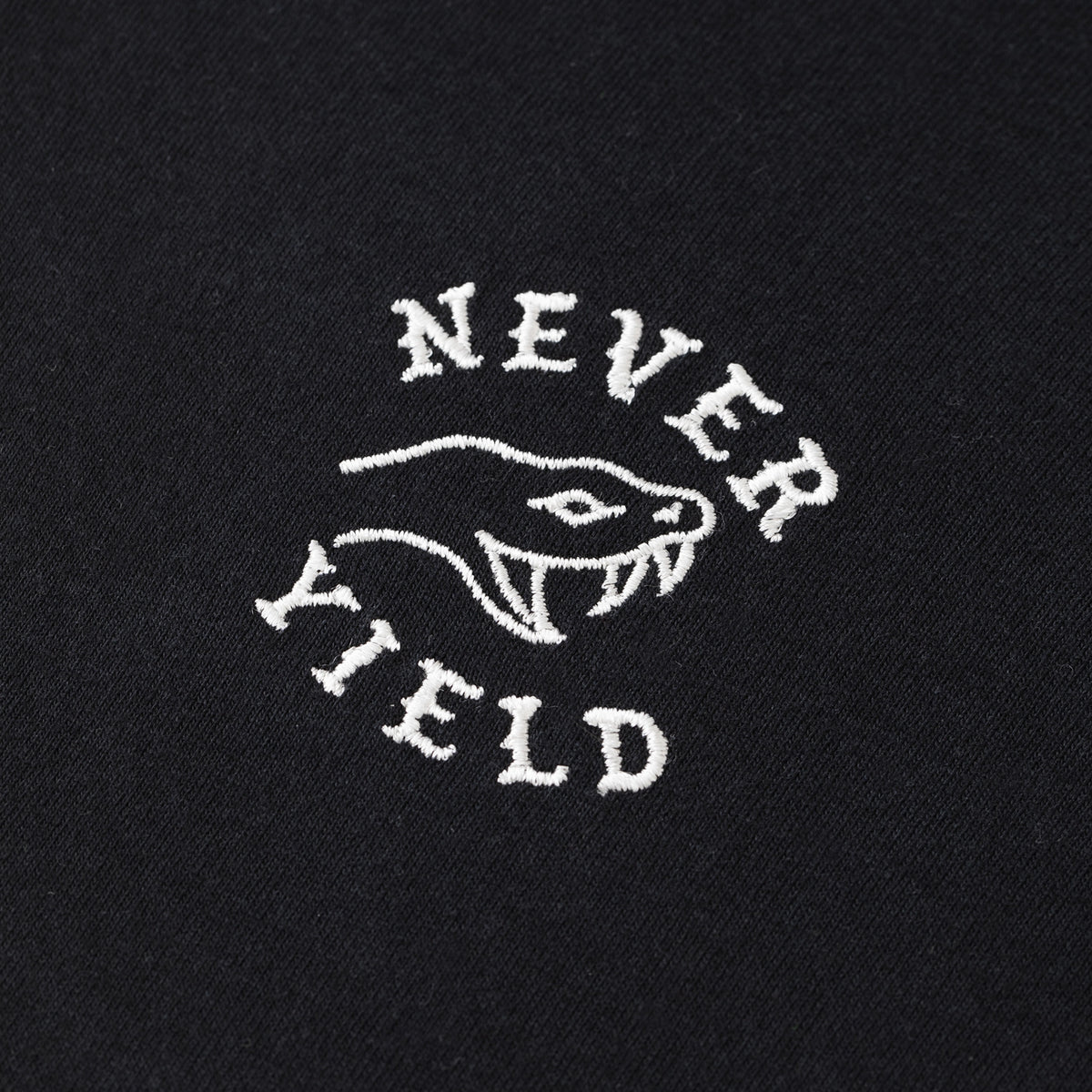 NEVER YIELD Long Sleeve Tee