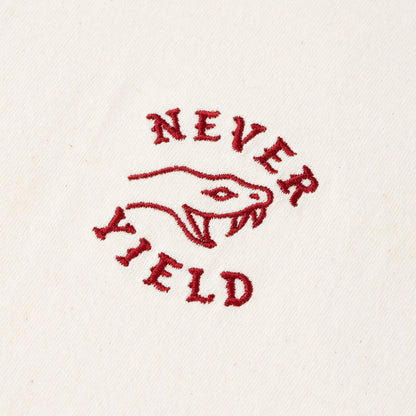 NEVER YIELD Long Sleeve Tee