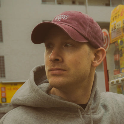 CRYING WOLF Washed Baseball Cap